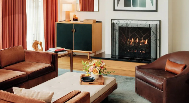 Двухместный люкс Пентхаус Shinola Hotel