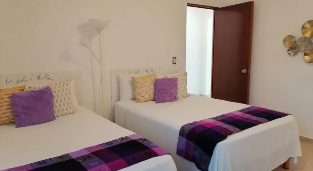Апартаменты с 2 комнатами с балконом и с красивым видом из окна Real del Carmen 202 Playacar by Myrica
