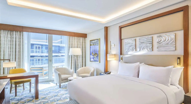 Двухместный номер с частичным видом на Нил Premium с балконом Sokon Residence Partial Nile view at Maadi