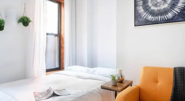 24-3 Prime Gramercy New Studio W D Terrace, Забронировать Апартаменты/квартира Апартаменты Нью-Йорка, рядом с 23-я улица линия Бродвей дивизиона BMT, Апартаменты/квартира