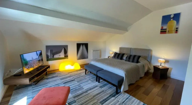 Suites & Balnéo chez l'habitant - Vue panoramique sur le Vercors