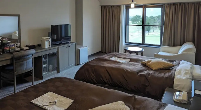 Двухместный номер Standard с видом на поле для гольфа Villa The Club SHIRAKAWA