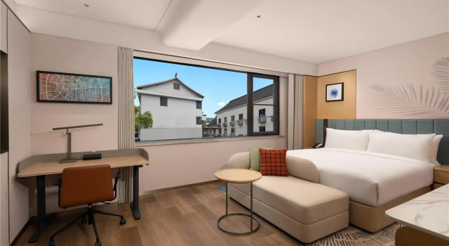 Номер Deluxe Hilton Garden Inn Shaoxing Lu Xun Native Place