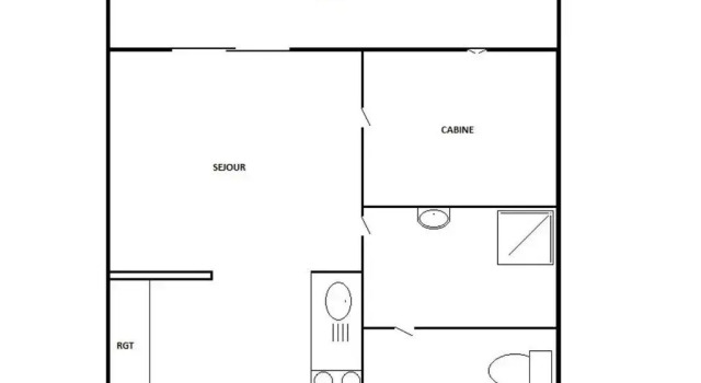 Appartement Port Barcarès, 1 pièce, 4 personnes - FR-1-81-304, Book Lejlighed Hoteller i Corbières med parkering, Parkering