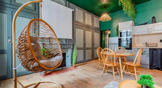 Appartement Jungle - Libourne Centre - 4 pers - Sauna - Netflix, Rezerwuj Apartament Libourne Gironde