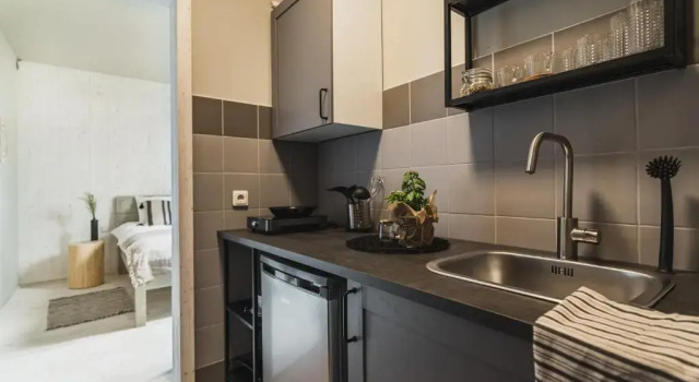 Апартаменты с 2 комнатами Guest House Garoza with Self Check-in