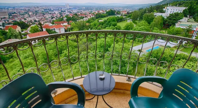 Economică dublă cameră cu balcon și cu vedere la oraș View Inn Boutique Hotel