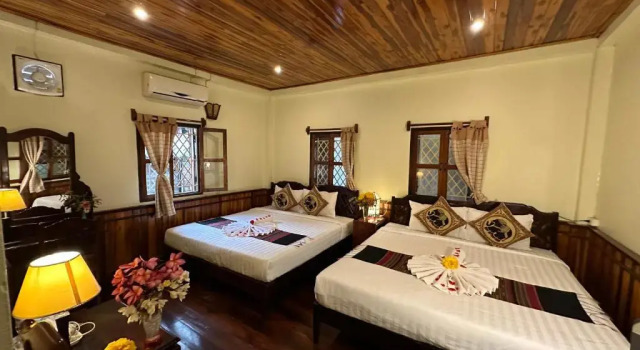 Семейный номер Deluxe Villa Alounsavath Mekong Riverside