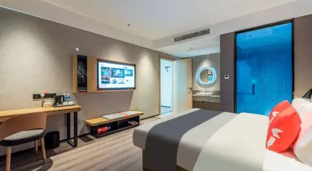 Люкс Business Junyi Chain Hotel (Cixi Guanfu Highway Affiliated Hai Branch)