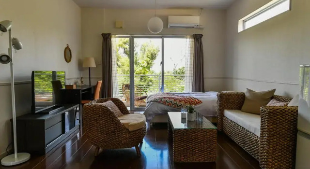 Четырёхместный номер Standard Odysis Onna Resort Hotel