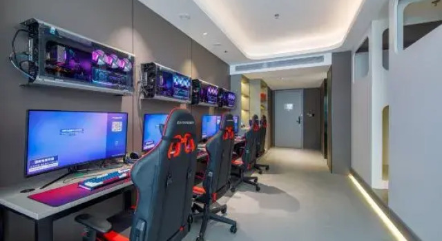 Кровать в общем номере Naldue Esports Hotel (Financial Center Branch)