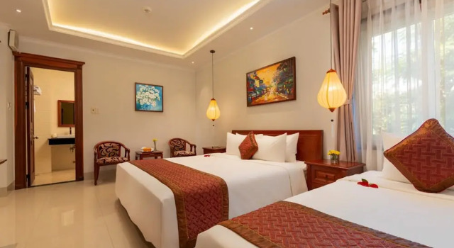 Трёхместный номер Deluxe Iris De Villa Hoi An