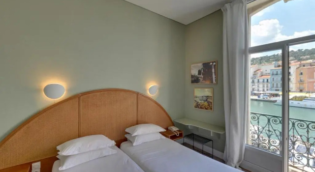 Двухместный номер Standard с видом на канал Hôtel Lorque Bleue