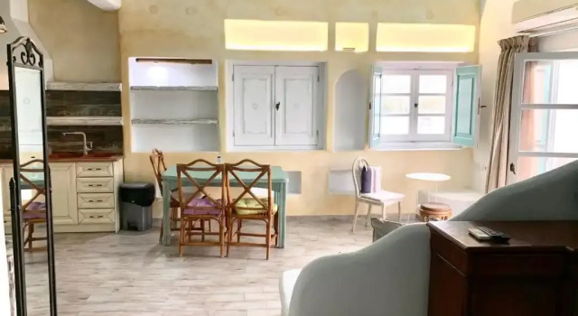 Люкс с видом на море Alidian bay Suites Leros