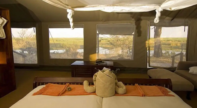 Camp Linyanti, Rezervovat Kemp Hotely v Northwest District se snídaní, Snídaně