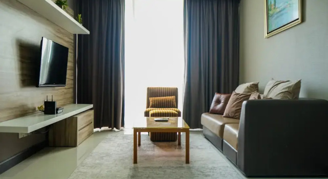Contemporary Style 2BR at Lexington Apartment, Book Apartment Jakarta Jakarta Province