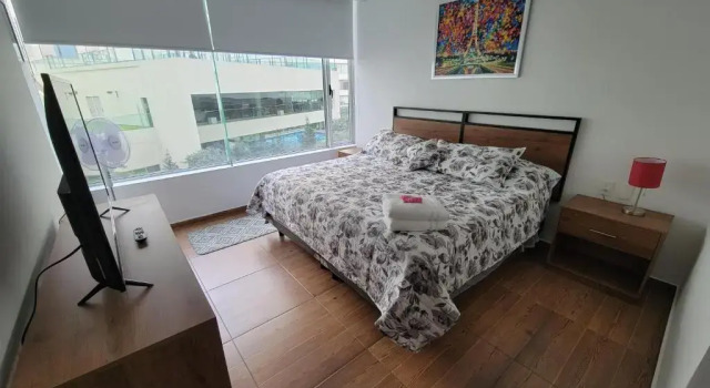 Apartamento de 2 habitaciones junto al WTC, Забронировать Апартаменты/квартира Отели Мехико с бассейном, рядом с Чильпансинго, Бассейн