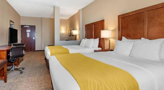 Четырёхместный номер Standard Comfort Inn & Suites Edgewood