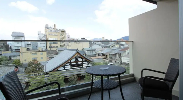 Номер Superior с балконом и с видом на горы Rinn Gion Hanatouro