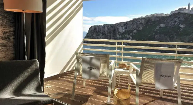 Двухместный номер Standard с балконом и с видом на море Mercure Quemado Al-Hoceima Resort