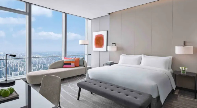 Deluxe dobbelt værelse med søudsigt Niccolo Suzhou