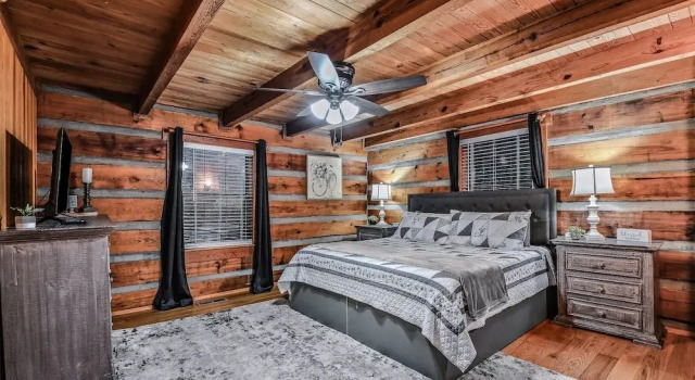 Номер Standard Hidden Acres Lodge 3 Bedroom Cabin