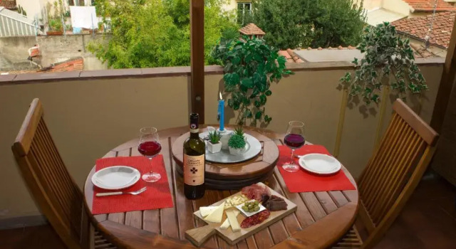 Апартаменты Romantico Balcone in Centro