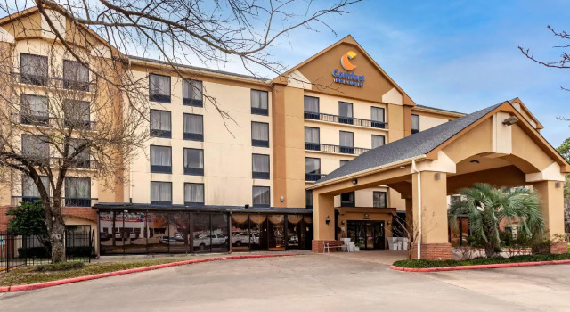 Кровать в общем номере Comfort Inn & Suites Houston I-10 West Energy Corridor
