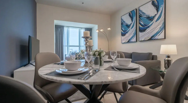 Stylish apt. with incredible views Elite Residence, Забронировать Отель Дубай Эмират Дубай, рядом с Jumeirah Palm Tram Station