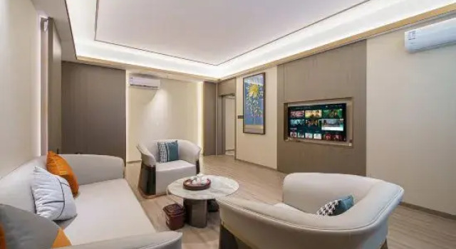 Двухместный люкс Deluxe Yihao Intelligent Hotel (Guanbu, Chaoyang, Shantou)