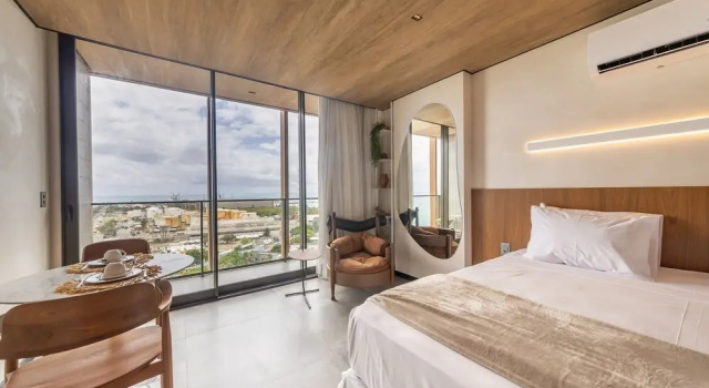 Nwts - Studios With Side sea View in Maceio II, Забронировать Отель Отели Масейо с парковкой, рядом с Port of Maceio, Парковка