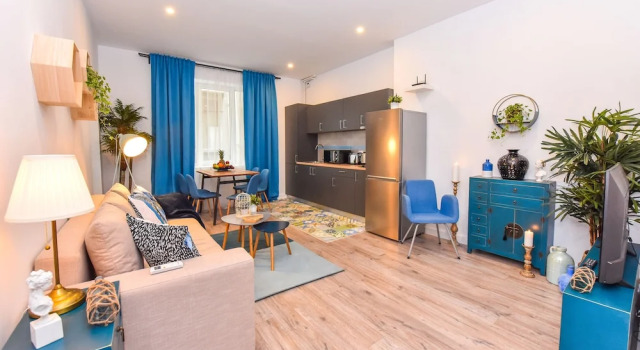 Апартаменты Comfort с 2 комнатами с балконом и с видом на внутренний двор Parliament & River View Apartments