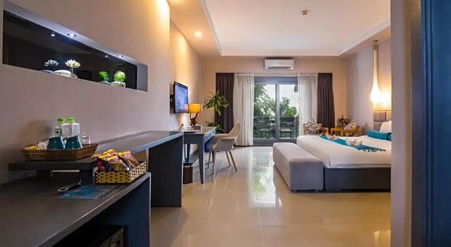 Двухместный номер Deluxe с балконом Damrei Residence & Spa