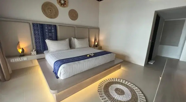 Двухместный номер Deluxe с балконом и с видом на океан Living Asia Resort and Spa