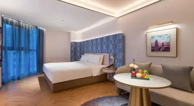 Люкс Premier Manxin Hotel Taiyuan South Railway Station Wusu Airport