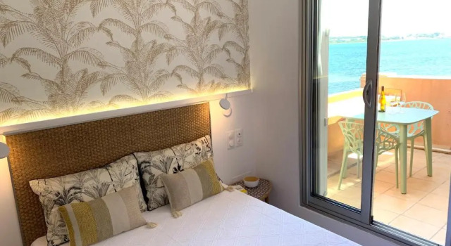 Élégant appartement T2 en 1ère ligne de l'Étang de Thau avec terrasse - Cures et vacances, Book Lejlighed Balaruc-les-Bains Étang de Thau