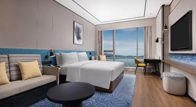 Двухместный номер Standard Hilton Garden Inn Shanwei Haibin Boulevard