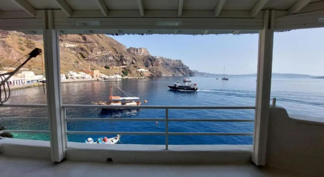 Студия Studio in Old Port of Fira, Sea View, Santorini