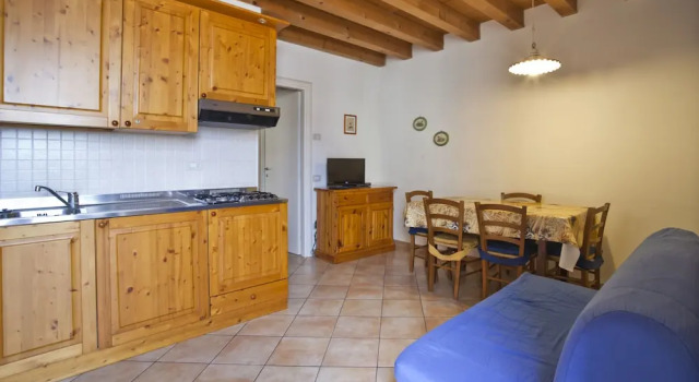 Семейные апартаменты c 1 комнатой Agritur Le Sigalette