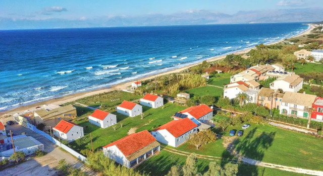 Апартаменты с видом на море Beachside Bungalows Acharavi Corfu