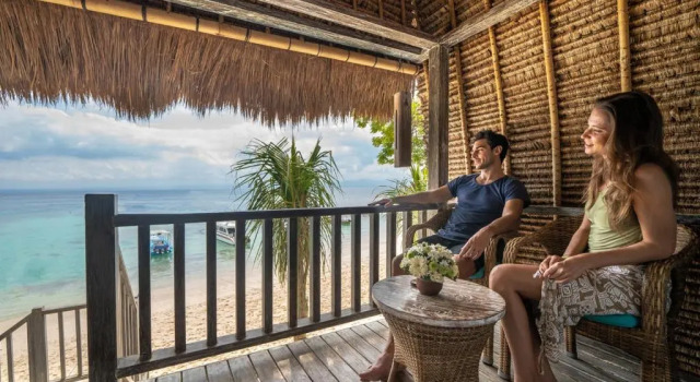 Бунгало Deluxe с видом на море Hai Tide Beach Resort