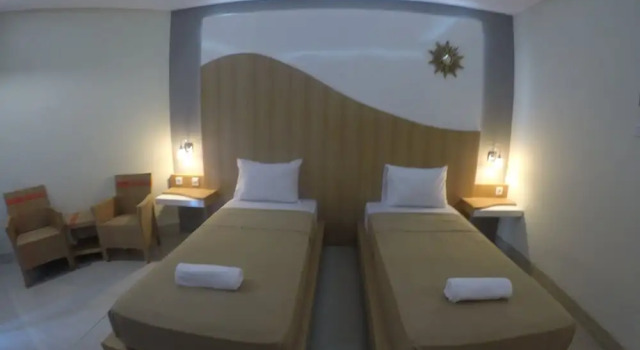 Двухместный номер Deluxe с 2 комнатами с видом на сад Coral Beach 2 Bungalow