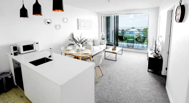 Апартаменты с 2 комнатами с видом на море CHELSEABAY Modern Apartments