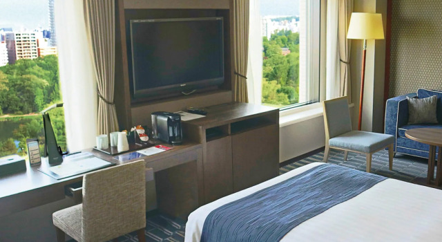 Трёхместный номер Deluxe Premier Hotel Nakajima Park Sapporo