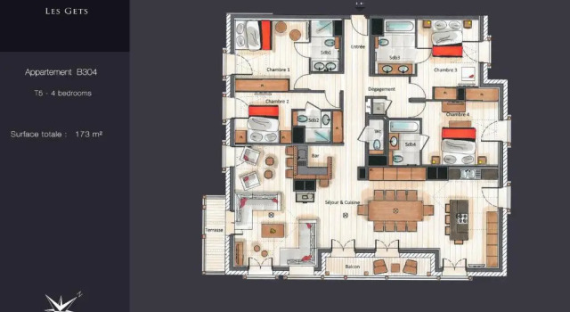 Апартаменты Пентхаус Annapurna by Alpine Resorts