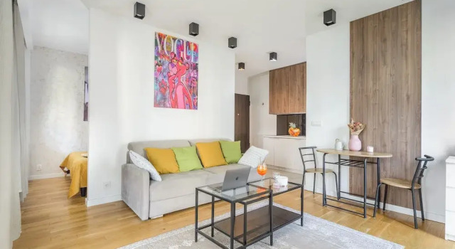Lumina beautiful apartment Warsaw, Забронировать Апартаменты/квартира Варшава Мазовецкое воеводство, рядом с Варшавский торговый центр