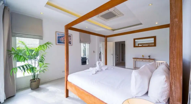 Pool Villa Black Mountain Hua Hin BM30, Забронировать Вилла Виллы Хуахин, рядом с Аквапарк Блэк Маунтин, Вилла