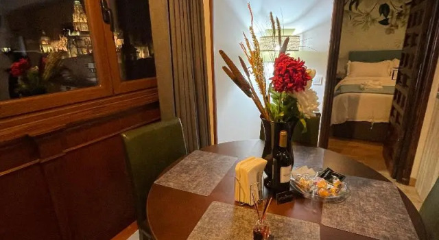 Апартаменты Deluxe с балконом и с видом на сад Casón De Los López Apartments