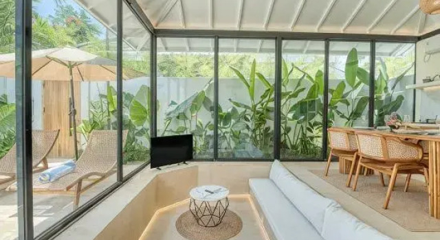 Melasti Breeze 4 – 1BR Tropical Escape in Uluwatu  - A Luxury Private Villa By Balinest Villas, Rezervovat Vila Chaty v Bali, Chalupa