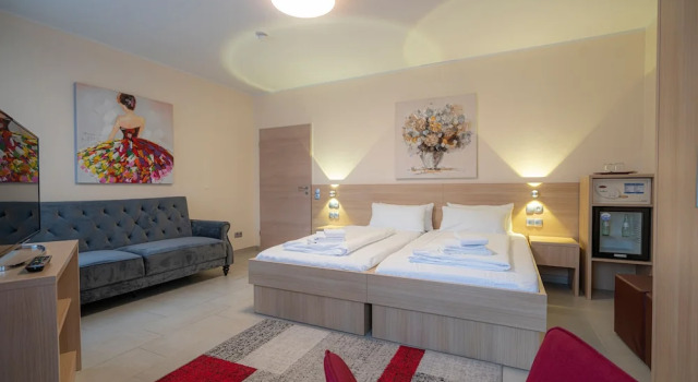 Апартаменты с 3 комнатами с балконом Hotel Königshof Dortmund